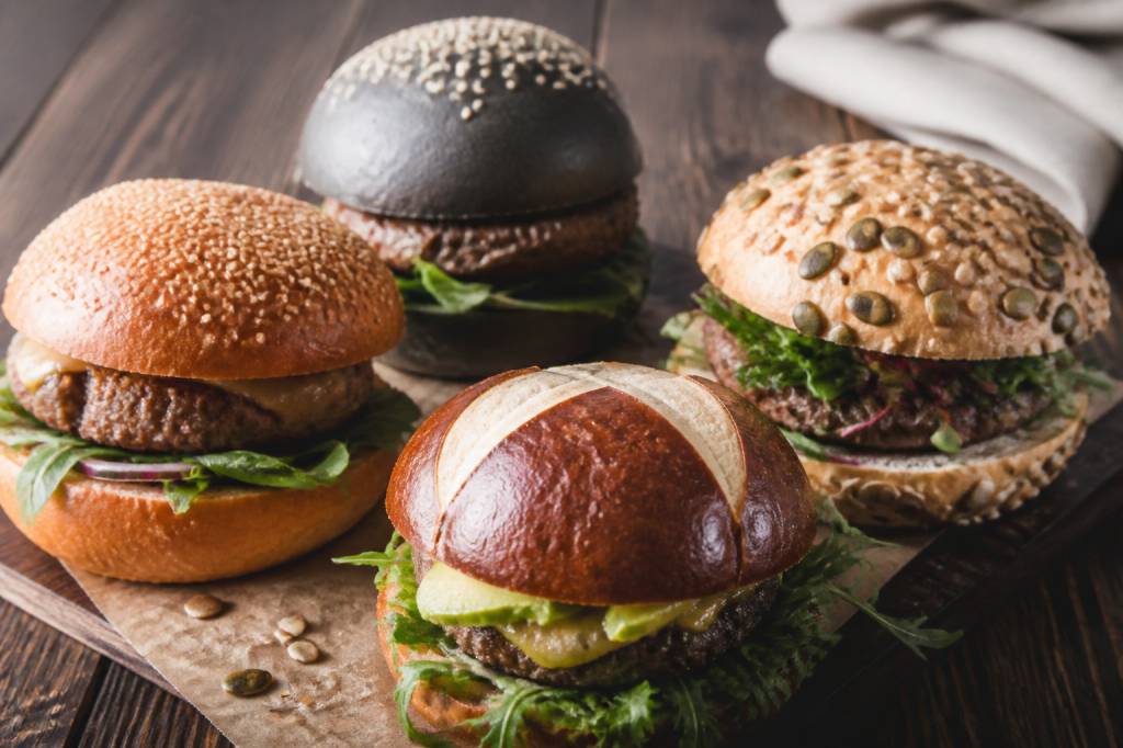 Pains originaux pour burger